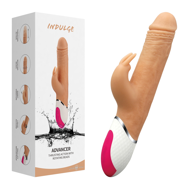 Zajčji vibrator za potiskanje in vrtenje kroglic